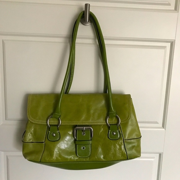 Giani Bernini shoulder bag in pistachio color - Picture 1 of 16
